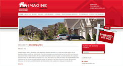Desktop Screenshot of imaginerealties.com